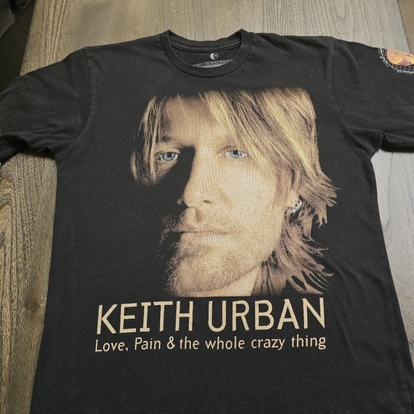 Keith Urban World Tour 2007 Short Sleeve Graphic TShirt Size S - Picture 3 of 9